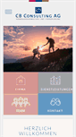 Mobile Screenshot of cbconsulting.ch